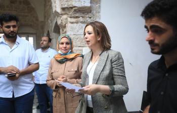 بلدية غزة تشارك في افتتاح بيت الغصين الأثري
