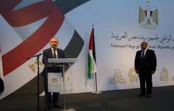 احتفال سفارة جمهورية مصر العربية لدى فلسطين بالعيد الوطني للجمهورية