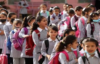 افتتاح العام الدراسي الجديد في فلسطين
