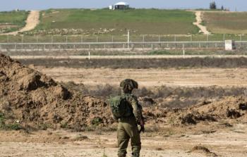 جندي إسرائيل على حدود غزة