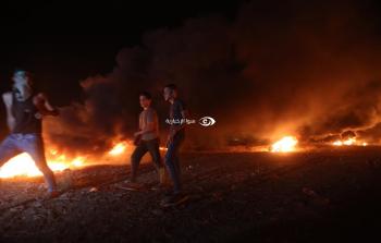 الارباك الليلي على حدود غزة
