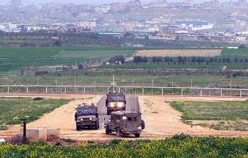 الحدود الشرقية لقطاع غزة -أرشيفية