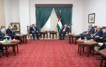 الرئيس عباس يستقبل رئيس المخابرات المصرية