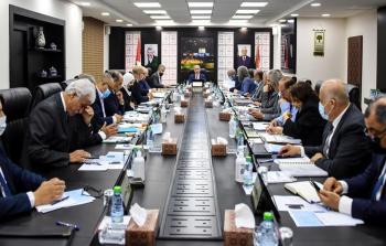 جلس الوزراء الفلسطيني في جلسته اليوم