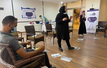 فلسطينيات تنظم جلسات دعم نفسي للصحفيين والصحفيات