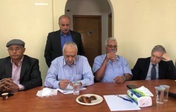 اجتماع الوفد الإسرائيلي مع ممثلين عن قيادات فلسطينية