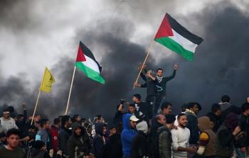 مظاهرات فلسطينية ضد إسرائيل