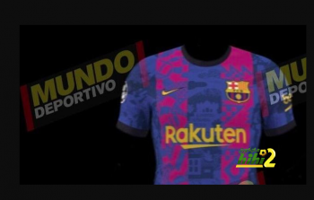 قميص برشلونة الجديد لدوري أبطال أوروبا 2021-2022