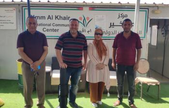 المركز الفلسطيني يعقد ورشة عمل في القرية البدوية أم الخير