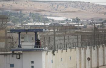 منظر عام لسجن جلبوع حيث تمكن ستة سجناء فلسطينيين من الفرار من السجن ليلا في 6 سبتمبر 2021. تصوير: أمير ليفي / غيتي إيماجز