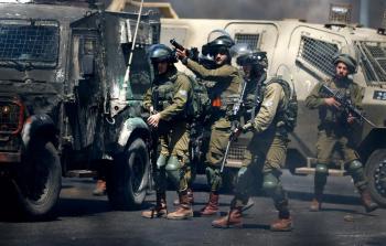 قوات الجيش الاسرائيلي في الضفة الغربية