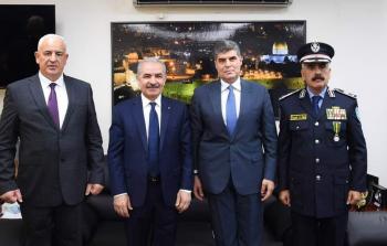 مراسم استلام وتسليم قيادة جهاز الشرطة الفلسطينية