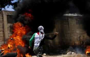 مواهجات بين الفلسطينيين والاحتلال بالضفة - أرشيف
