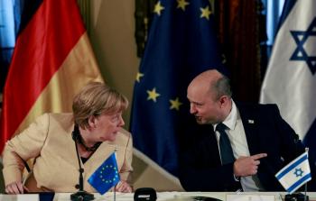 لقاء نفتالي بينيت مع المستشارة الألمانية أنغيلا ميركل