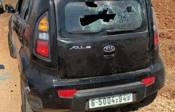 اعتداء للمستوطنين على قاطفي الزيتون برام الله