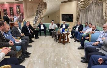 لقاء وفد حماس في القاهرة
