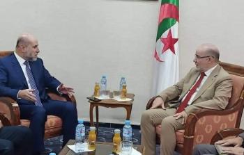 الهباش يبحث مع وزير الشؤون الدينية الجزائري سبل دعم مدينة القدس وتعزيز صمود أهلها 