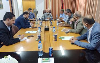 وزارة الاقتصاد بغزة تلتقي مدراء الغرف التجارية