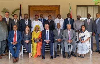 رياض المالكي مع السفراء الأفارقة