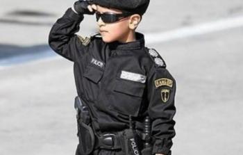 جهاز الشرطة بغزة يحقق أمنية طفل