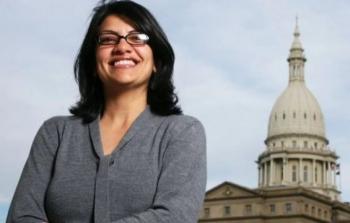 عضو الكونغرس الامريكي رشيدة طليب.