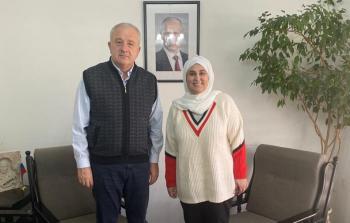 اجتماع بين جمعية عطاء فلسطين الخيرية والسفير الروسي