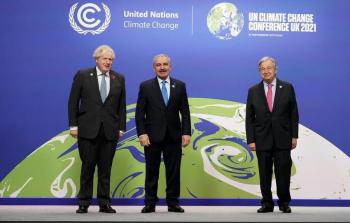 محمد اشتية في قمة غلاسكو