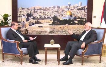 لقاء مع رئيس المكتب السياسي لحركة حماس إسماعيل هنية