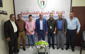 اللجنة الأولمبية الفلسطينية تصدر بيانًا حول زيارة وفود رياضية لمكتبها بغزة