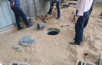 مخزن وقود غير نظامي شمال قطاع غزة