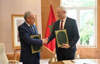 غانتس يوقع على اتفاق أمني مع المغرب