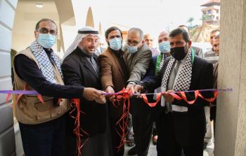 افتتاح مدرسة مسقط الثانوية للبنين شمال غزة