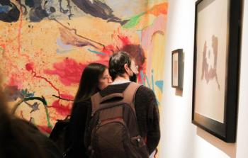 حوش الفن يفتتح معرضه الأول تحت عنوان 