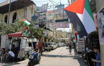 احدى مخيمات الفلسطينيين في لبنان