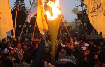 شعلة انطلاقة حركة فتح - ارشيف