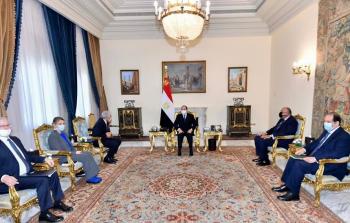 تفاصيل اجتماع الرئيس المصري مع وزير خارجية إسرائيل في القاهرة