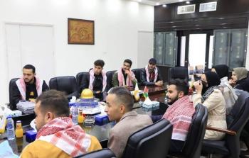 وفد من «الديمقراطية» يلتقي رئيس جامعة الأقصى بغزة