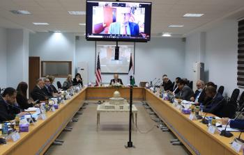 الحوار الفلسطيني الامريكي