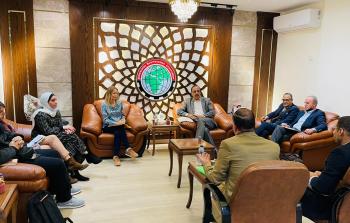 جمعية رجال الأعمال تستقبل وفد من وكالة التنمية البلجيكية