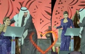 شاهد زوج اصاله يشعل المسرح في الرياض