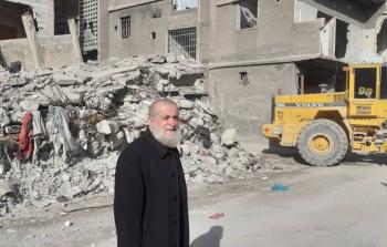 وفد من الجهاد يتجول في مخيم اليرموك ويزور مقبرة الشهداء