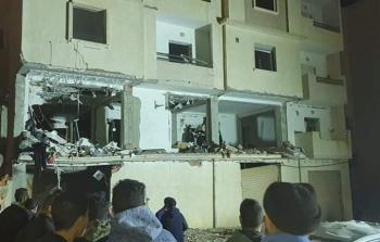 انفجار إحدى الشقق في بلدية فسديس اليوم