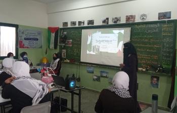 مدرسة قيساريا الثانوية بالوسطى تنظم درساً توضيحياً