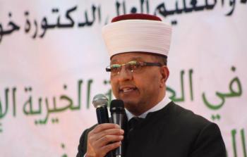 الشيخ حاتم البكري وزير الأوقاف الفلسطيني