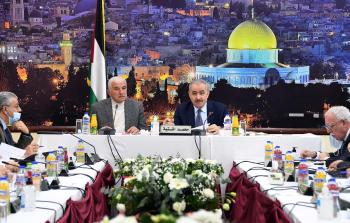 جلسة الحكومة الفلسطينية اليوم