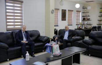 الرجوب يبحث مع القنصل الفرنسي آخر المستجدات الفلسطينية