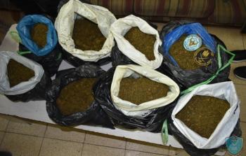 ضبط أكثر من 28 كغم  من المخدرات في قلقيلية