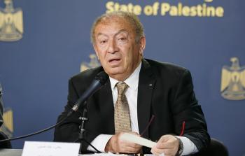 وزير الاقتصاد الوطني الفلسطيني خالد العسيلي