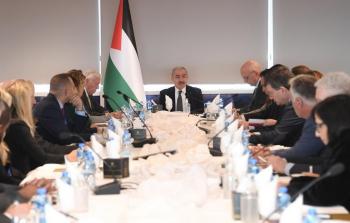 اجتماع اشتية مع وفدين من الكونغرس الأميركي في رام الله