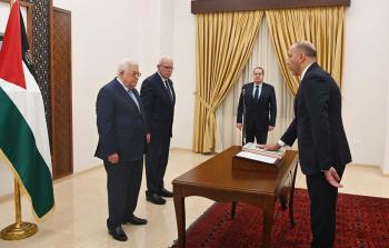 ليث عرفة يؤدي اليمين القانونية أمام الرئيس سفيرا لدولة فلسطين لدى ألمانيا